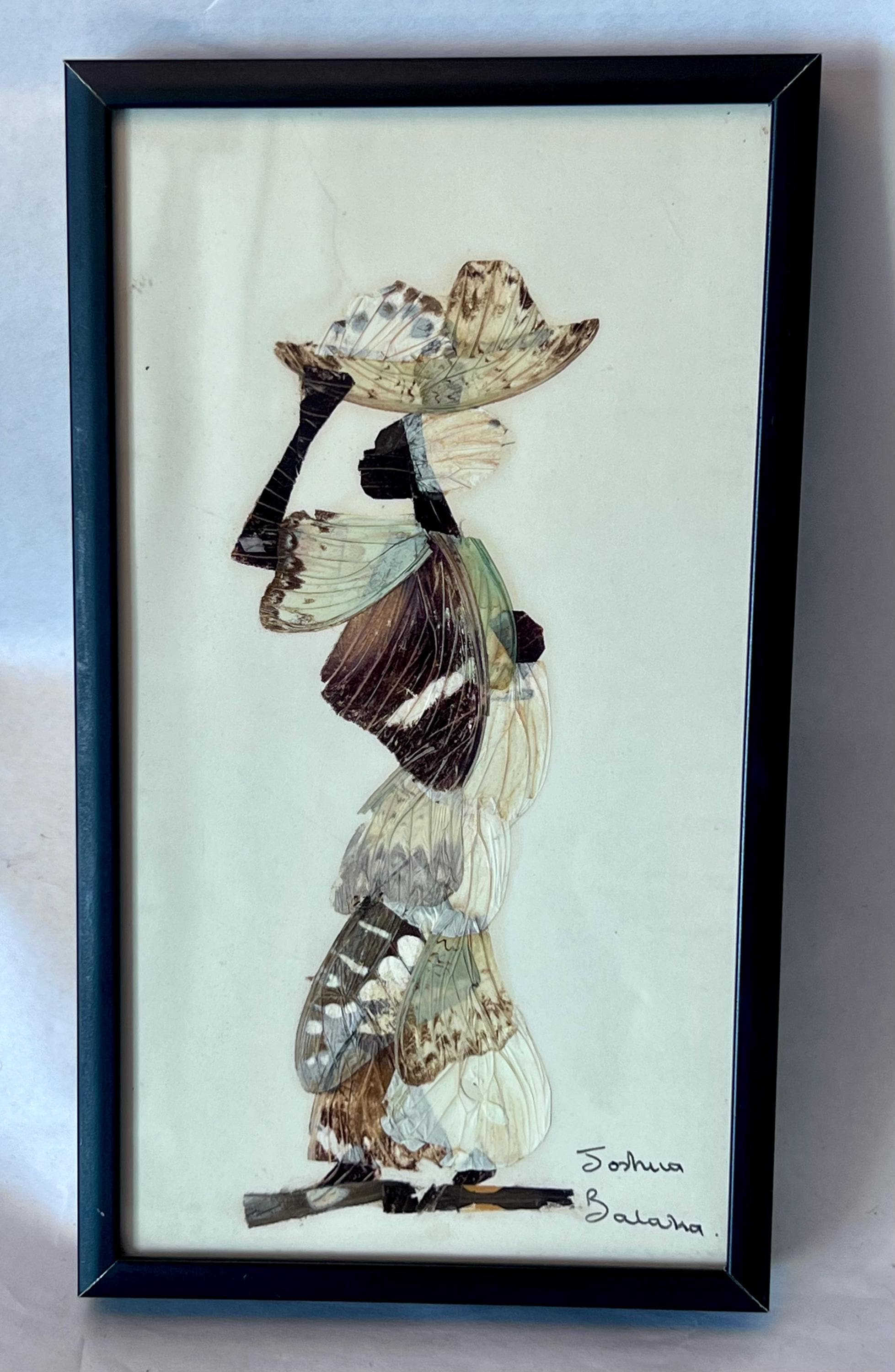 バタフライアート　アフリカ　額 African Butterfly Wing Art - Etsy