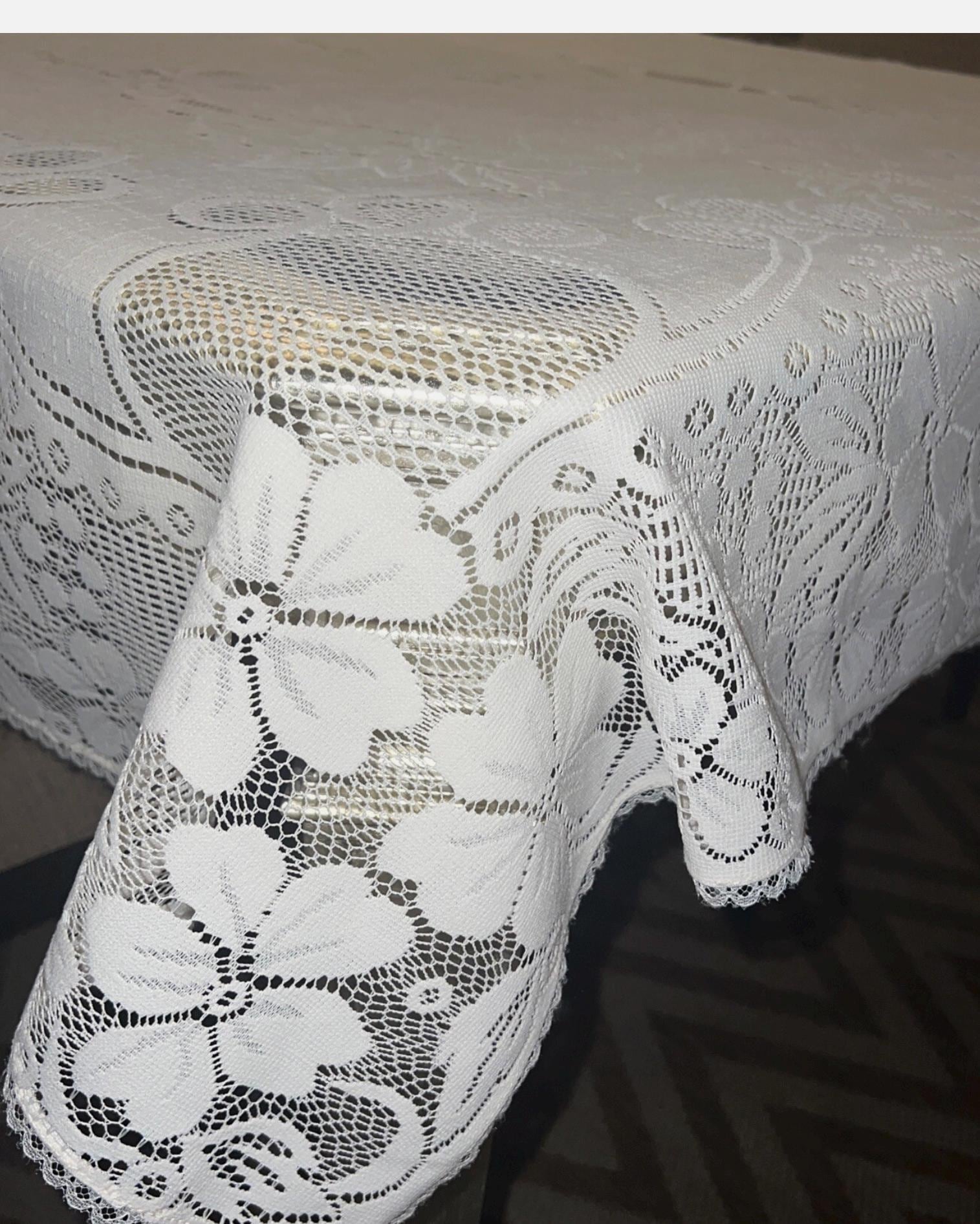 Quaker lace tablecloth - Etsy 日本