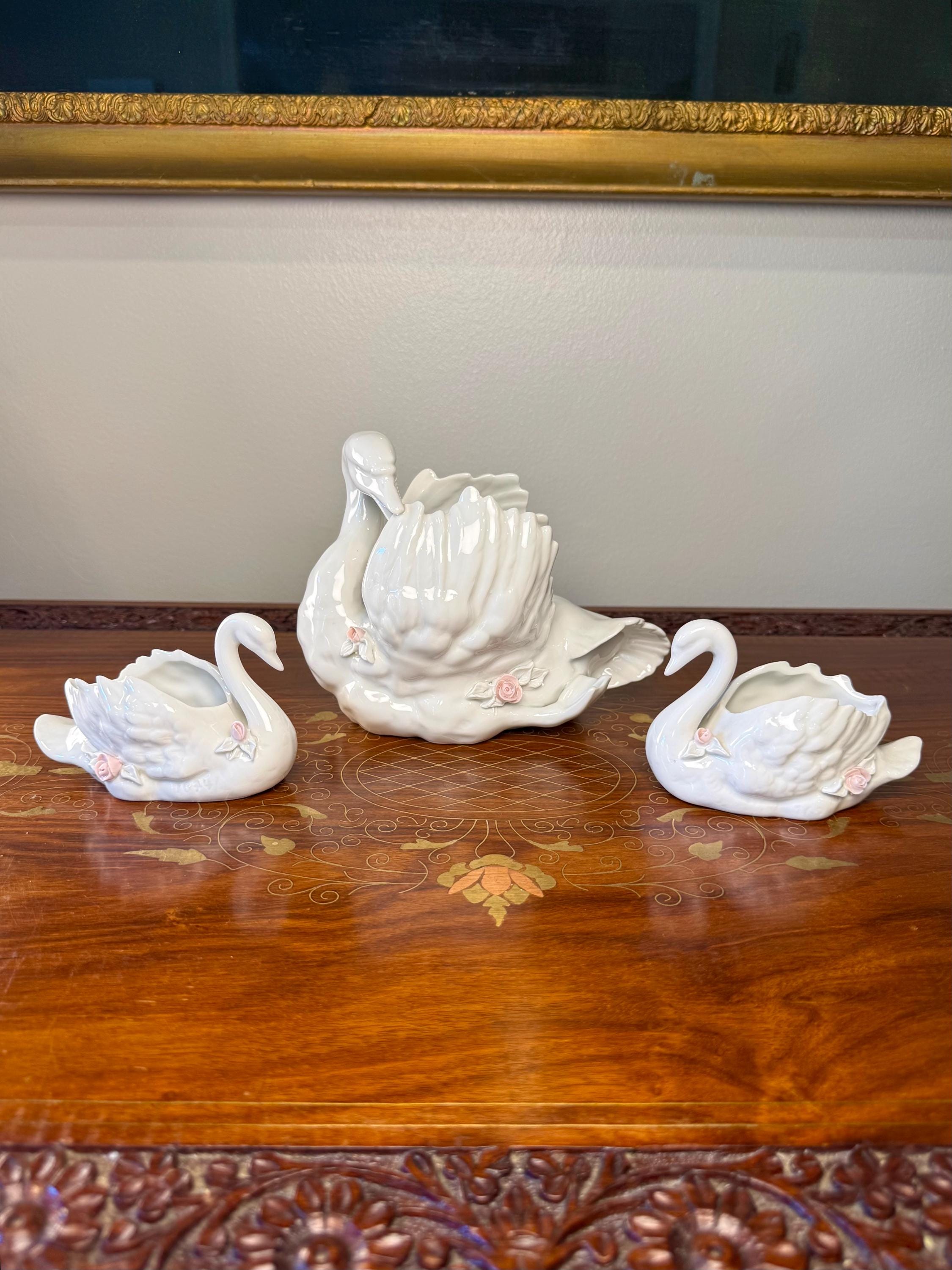 Dresden Swan - Etsy