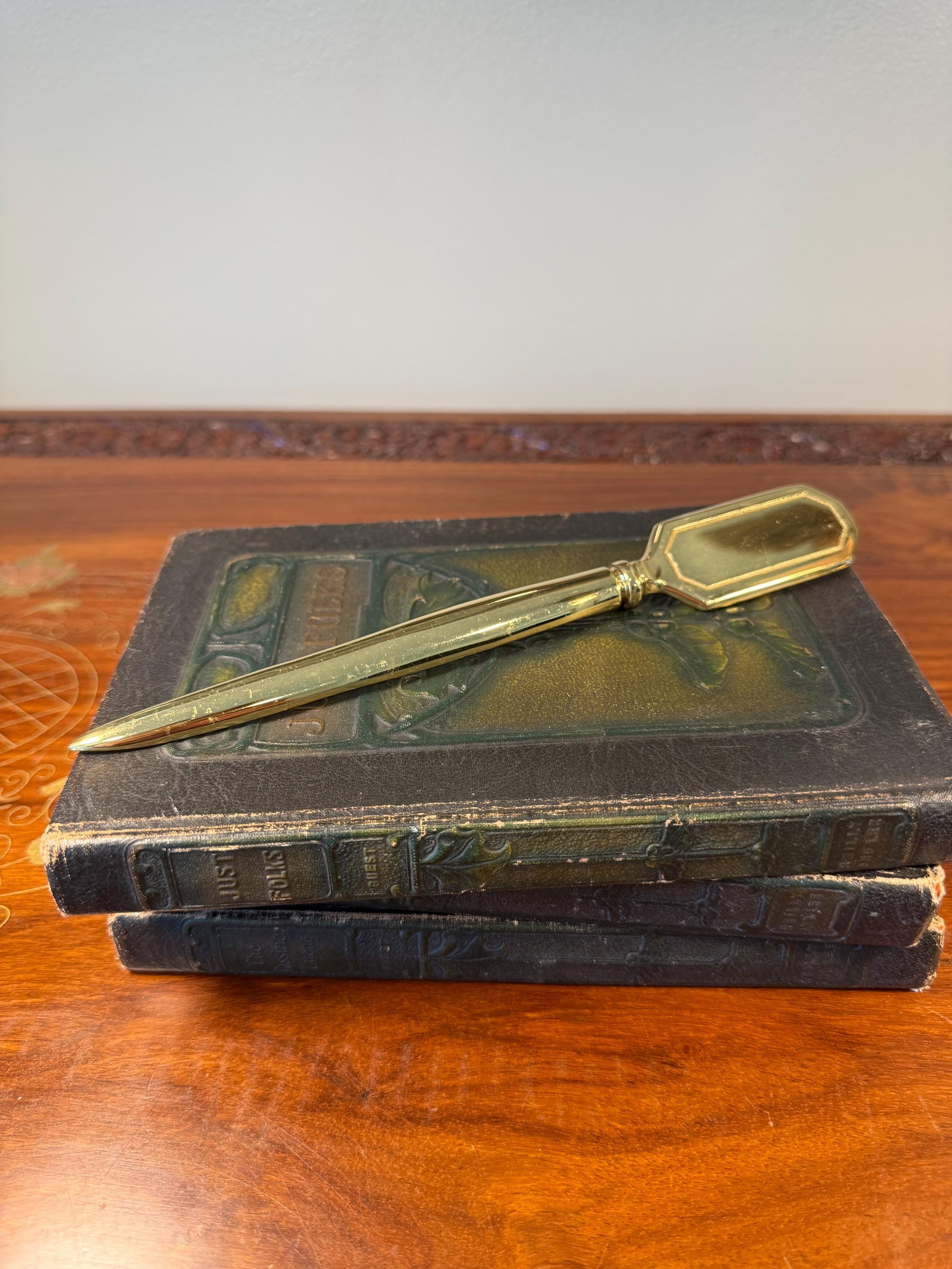 Vintage Letter Opener With Sheath - Etsy