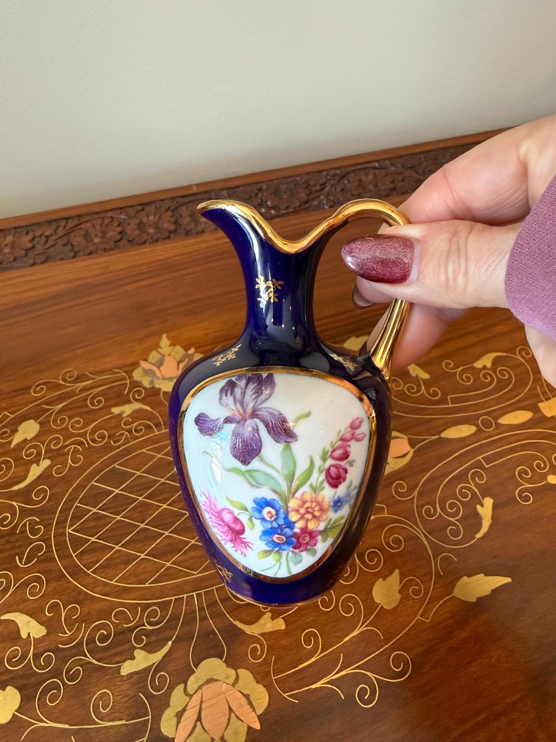 Mini Limoges Vase - Etsy