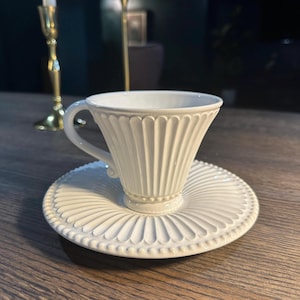 Vintage Lenox Butler’s Pantry Gourmet “Fluted” Cup and Saucer Set