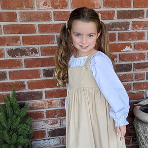 Khaki Girls Jumper Etsy