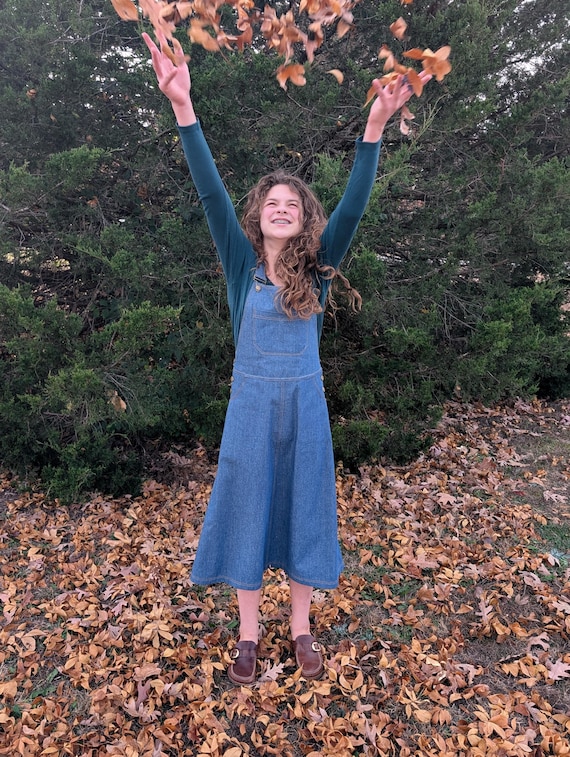 modest denim overall dress Denim Overall Dresses washlabshop