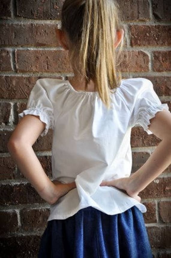 Camisas campesinas para niñas hotsell