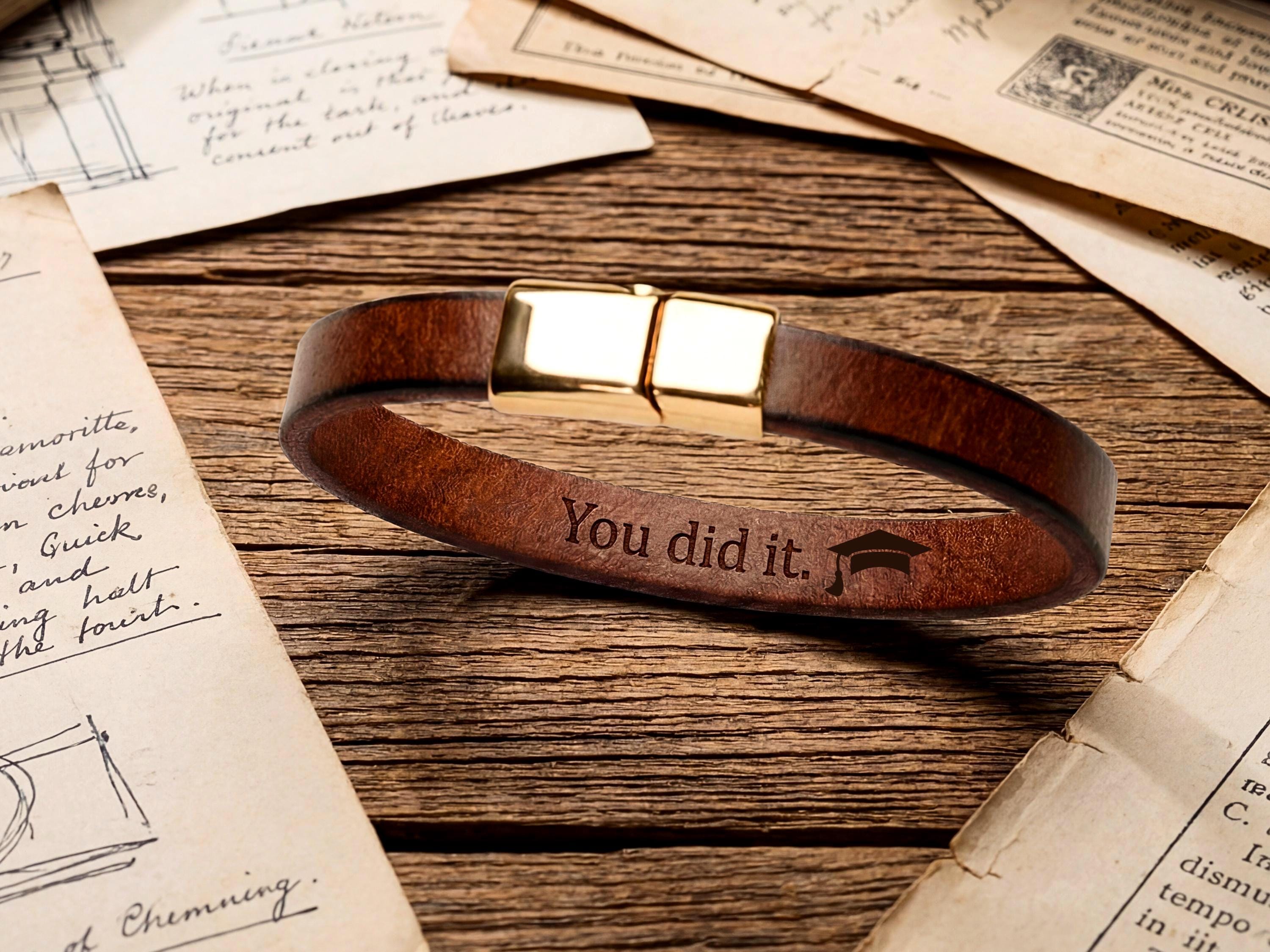 Bracciale Di Laurea Con Orso E Cappello – Regalo Per Laureati – Confezione Regalo Con Biglietto - 2