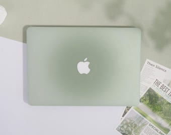Soft Mint Gradient Green Macbook Air Case |Hard Laptop Case for Macbook Air 11/13/15 Pro 13/14/15/16 Cover |Laptop Sleeve,Gift for Friends