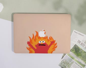 Funny Cartoon Flaming Cloud Macbook Air Case |Hard Laptop Case for Macbook Air 11/13/15 Pro 13/14/15/16 Cover |Laptop Sleeve,Gift for Friend