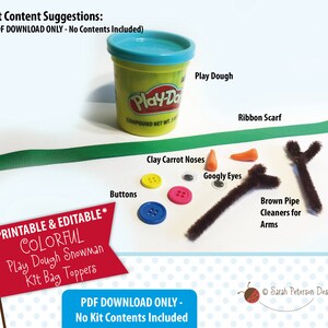 Instant Download PRINTABLE - EDITABLE Make Your Own "colorful Play ...