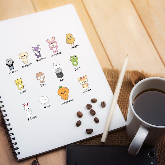 Seventeen Miniteen 13 Character 1 Set - Etsy