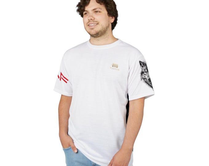 Colorful Unisex Tee with Unique Cut & Sew Design