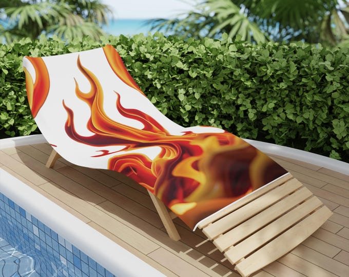 Beach Towels - Tropical Paradise Design