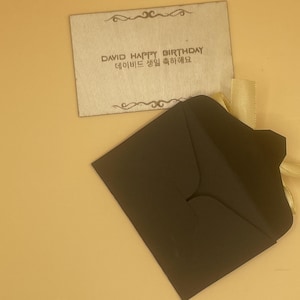 Digital Gift Envelope Template with Bow - DIY Download