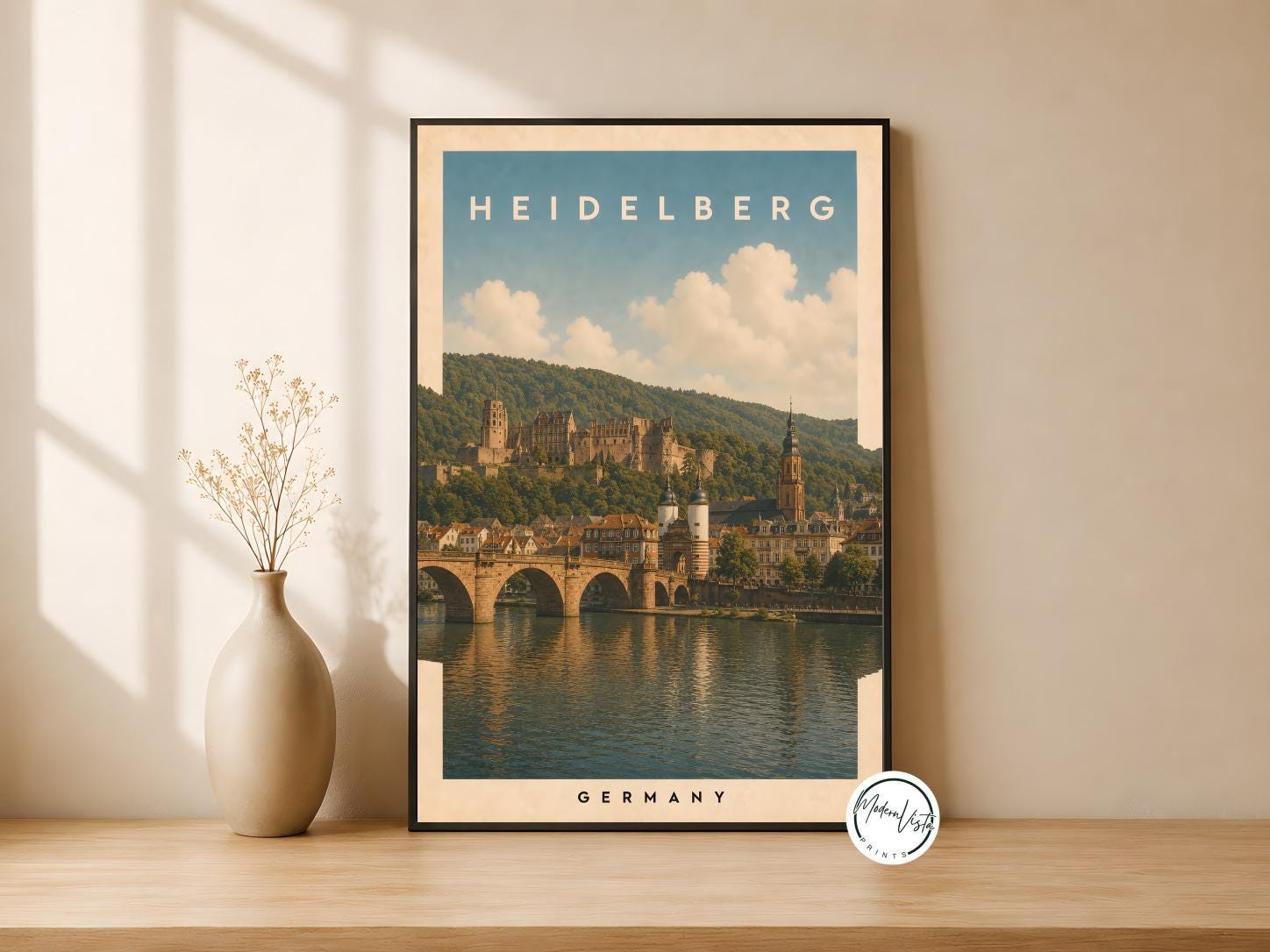 Heidelberg Poster - Etsy