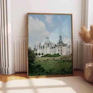 French Castle Printables | Castle Wall Art | French Countryside Photos | French Castle Photos | Fine Art Photo | Digital Art Print