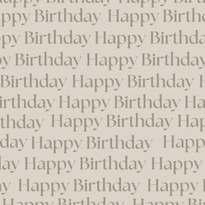 Happy Birthday Print