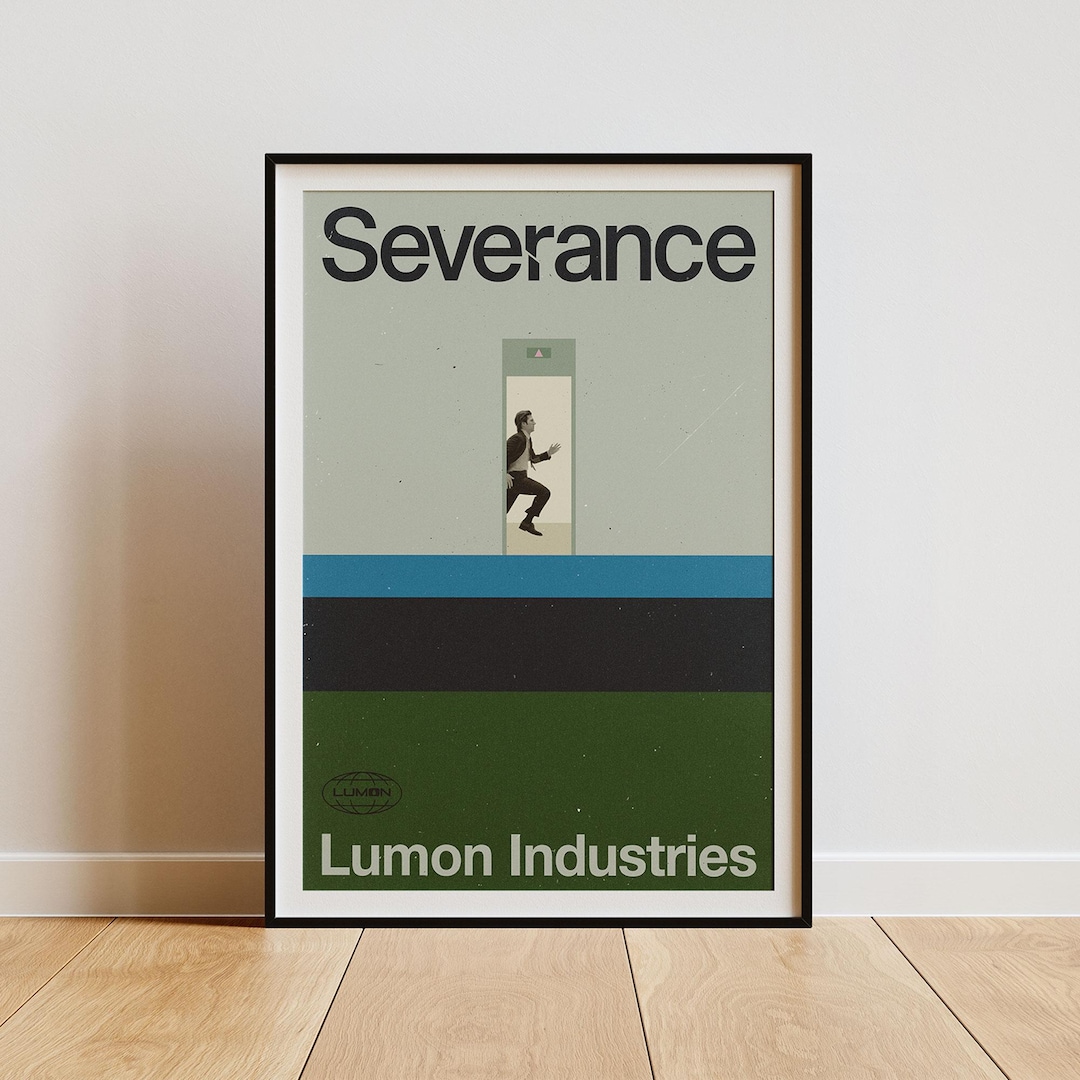 Severance Lumon Industries Digital Art Print | TV Show Minimalist ...