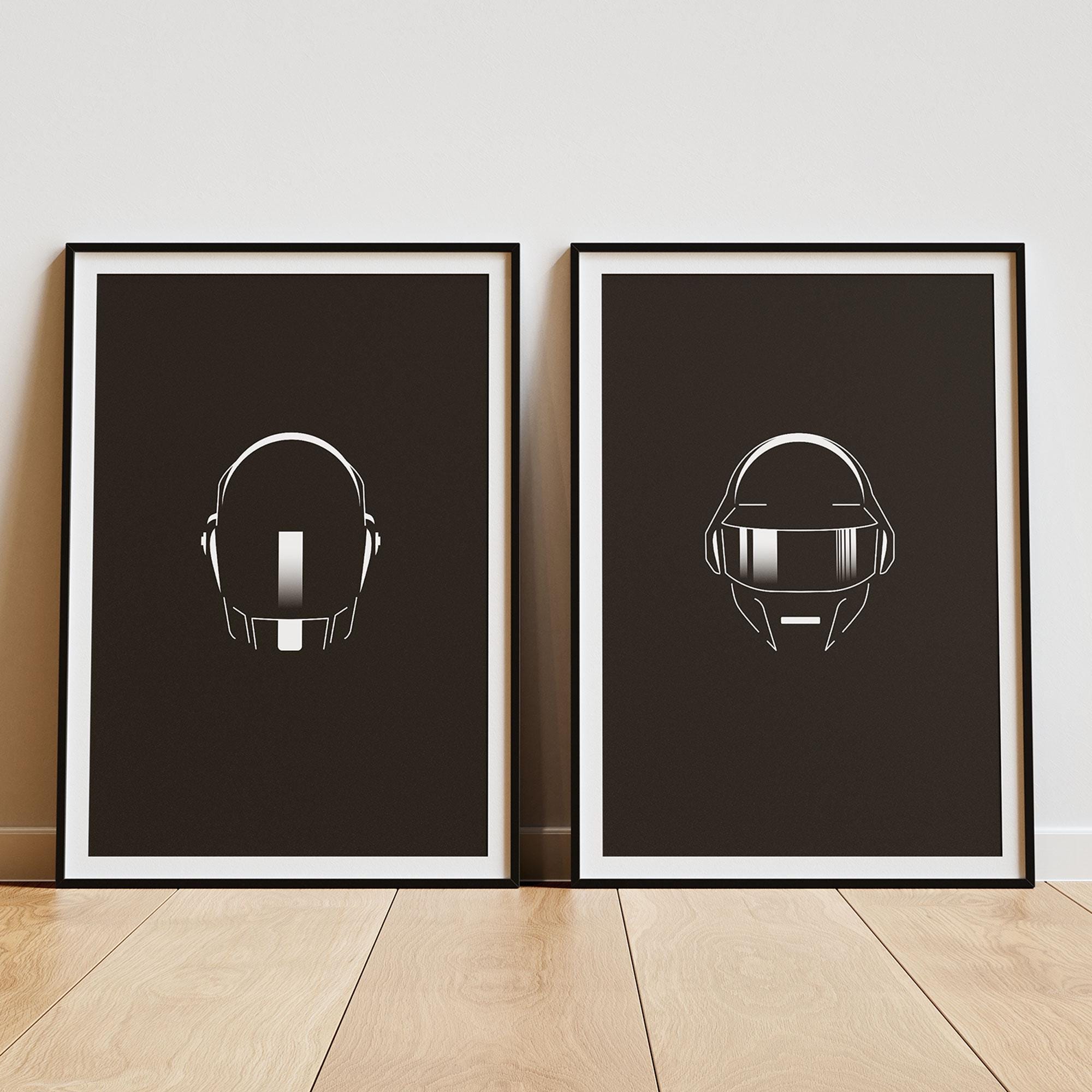 Daft punk poster - Etsy 日本