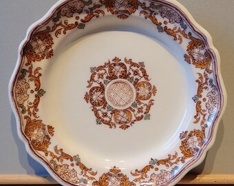 Moustier, 18th century, French dish, faience