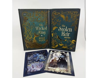 LitJoy The Stolen Heir & The Wicked King Signed Special Edition Holly Black new