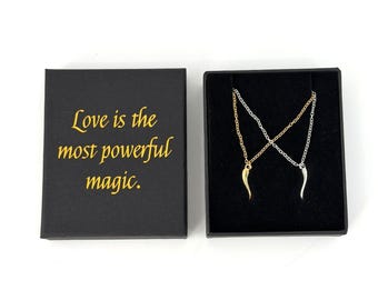 LitJoy Kingdom of the Wicked Cornicello Best Friend Necklace Set Kerri Maniscalc