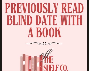 Gently USED Blind Date with a Book! Perfect Book Lover Gift for any bookish reader! Handpicked from popular BookTok Books, select your genre