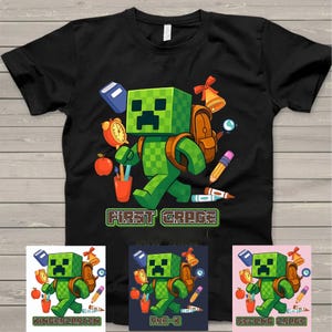 First Day Of School Shirt, Kids Back School Shirt, Custom Gamer Back To School Shirt, Gamer Boys Shirt, Preppy Back To School Shirt,