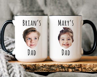 Custom Baby Face Mug, Baby Photo Coffee Mug, Baby/Kid Picture Mug, Fathers Day Mug, Custom Mug for Mom Dad, Dog Face Mug, Family Cup
