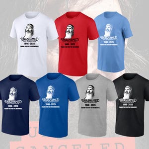 Duck Dynasty Phil Robertson 2025 Memories T Shirt, Phil Robertson Thank You For The Memories, Phil Robertson T-Shirt