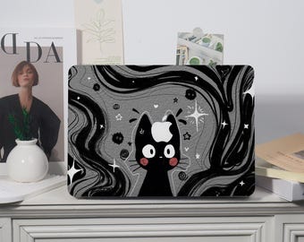 Cute Kitten Personalized Macbook Case Cover for Macbook Pro 14/15/16,Air 11/13/15,Ret 13/15,MacBook12,Macbook Neo,Hard Protective Case