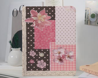 Lace Petal Dots Custom iPad with Pencil Holder Case For iPad 7/8/9,iPad Pro 2021/2022/2024,iPad Air 4/5/6/7,iPad Mini 4/5/6,iPad A16.