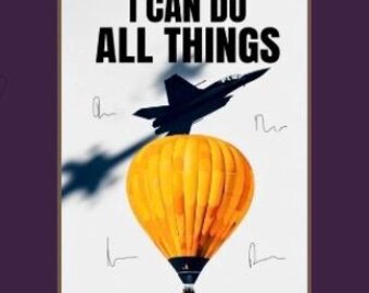 I can do all things is so inspirational and for self health