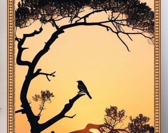 Vogels kunst aan de muur, therapeutisch decor, antieke vogel schets, vintage vogel kunst aan de muur, JPG PNG, digitale download, zangvogel illustraties, ochtendvogel