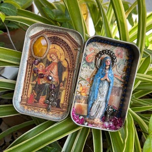 Blessed Mother Mary shrine altar Catholic