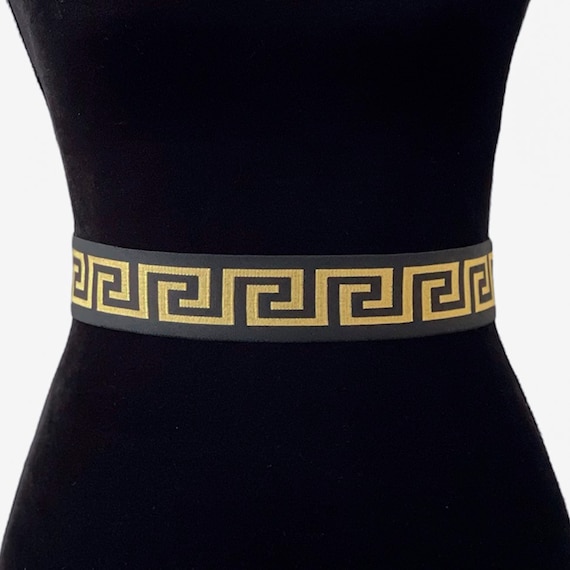 Designer elastic belt discount