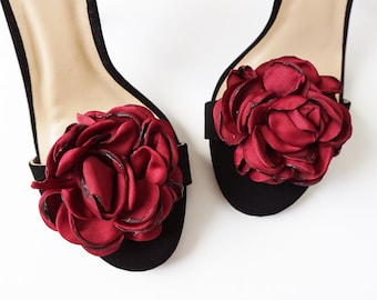 Flower Shoe Clips | 5 COLORS | Shoe Clips | Gifts for her | Bridal Accessories | Stocking Stuffers