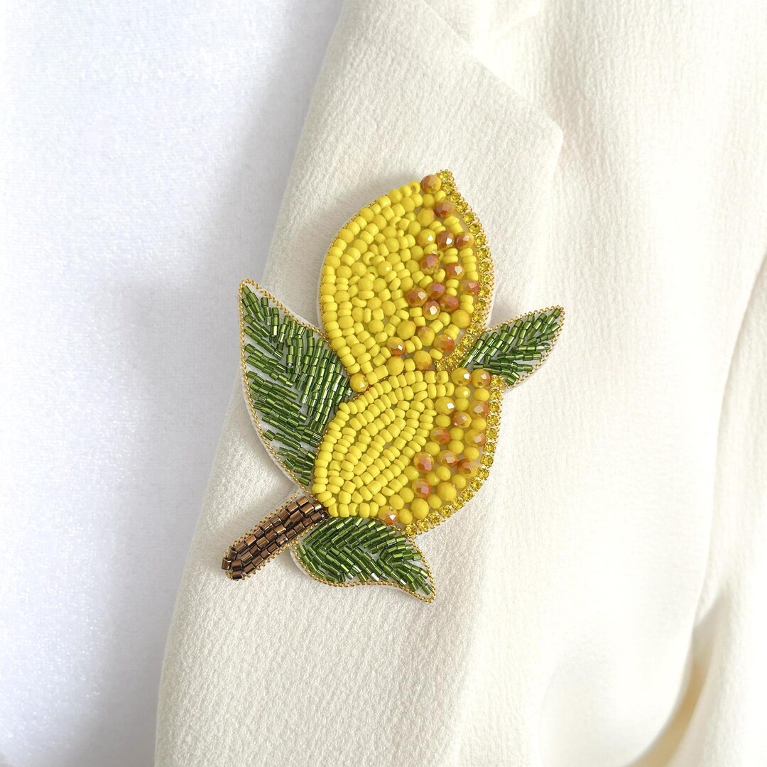 Broche Citron - S
