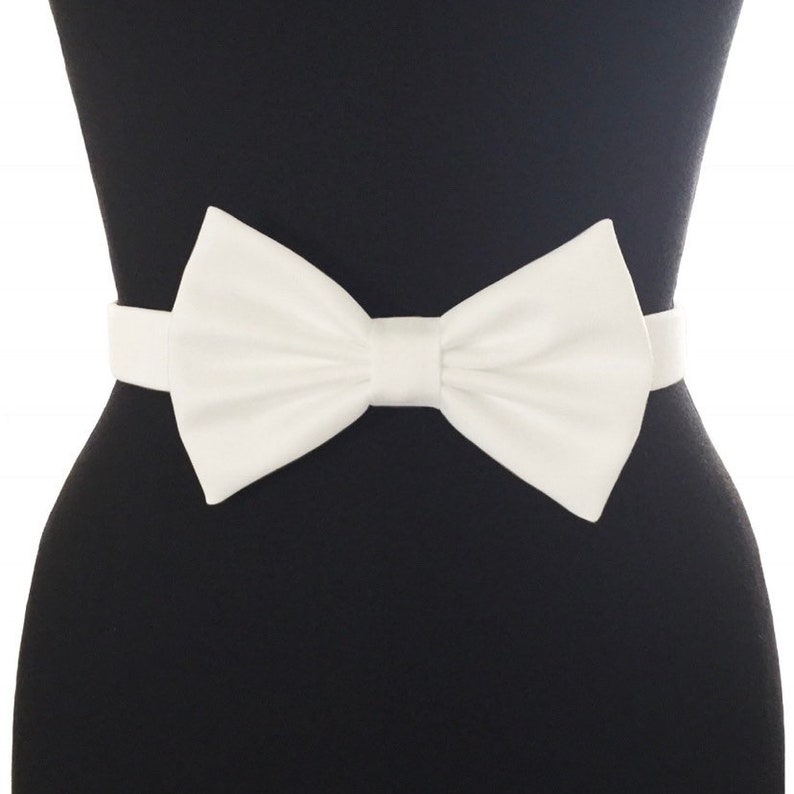 Cotton Bow Belts 13 COLORS Yellow Belt Pink Belt Bow Etsy