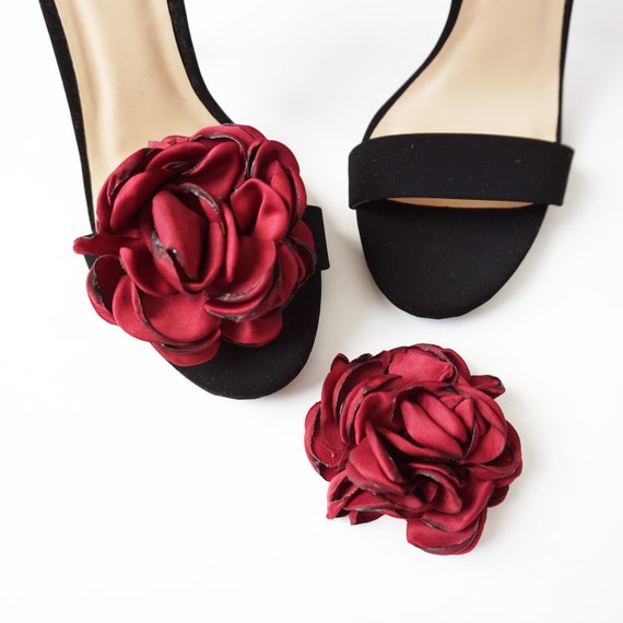 Flower Shoe Clips 5 COLORS Shoe Clips Gifts for Her Etsy