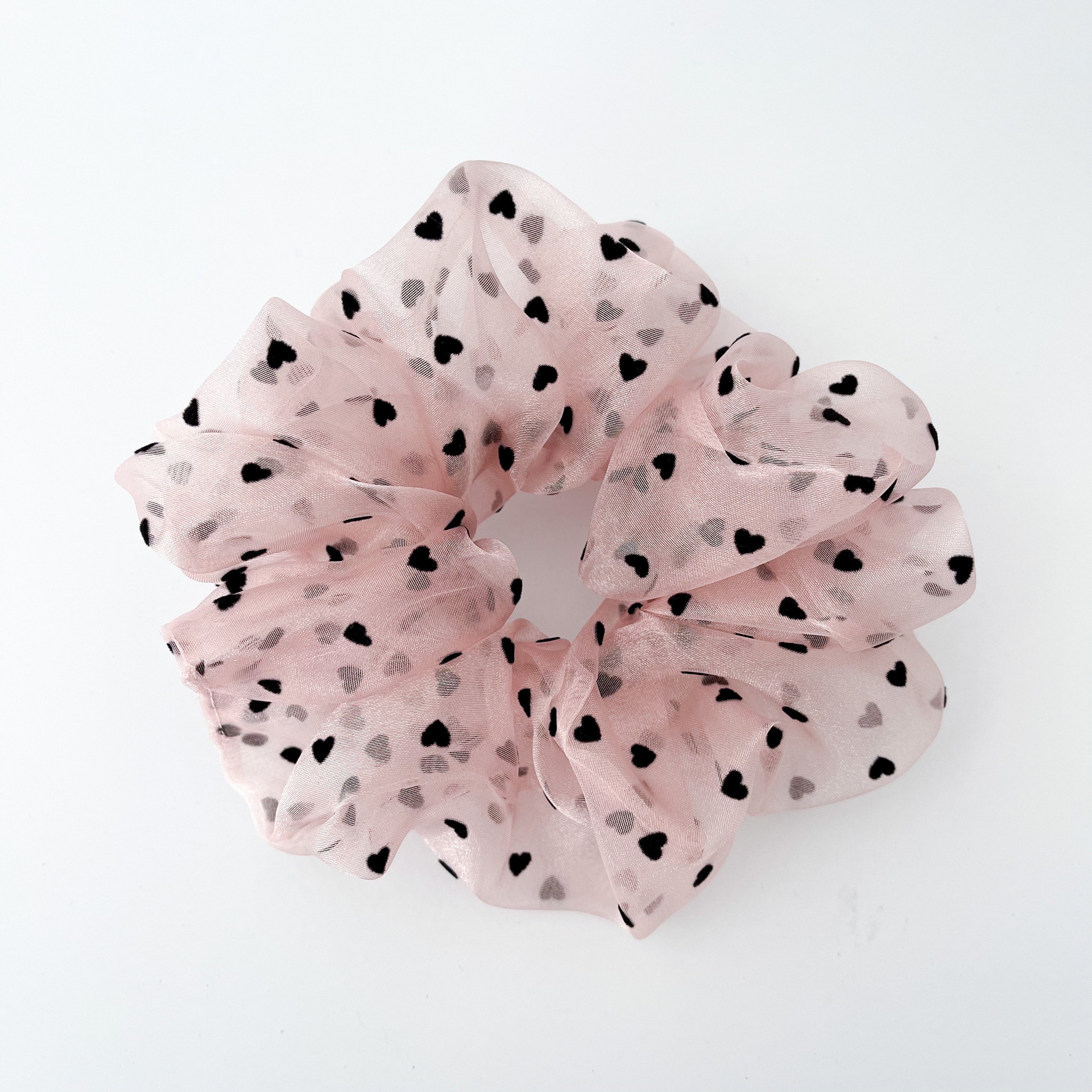 Velvet Hearts Scrunchies | Organza Scrunchies | Big 