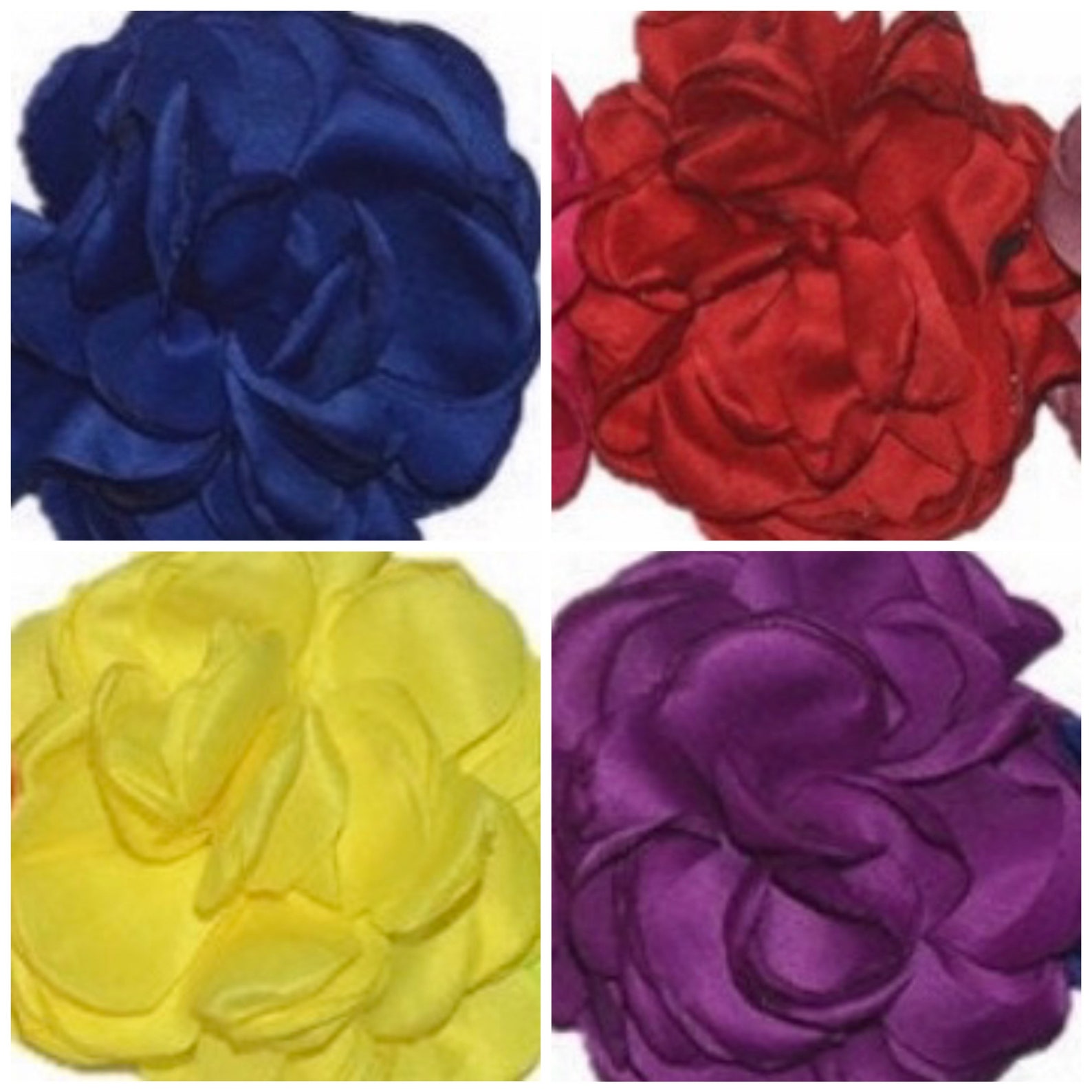 Flower Shoe Clips 5 COLORS Shoe Clips Gifts for Her Etsy