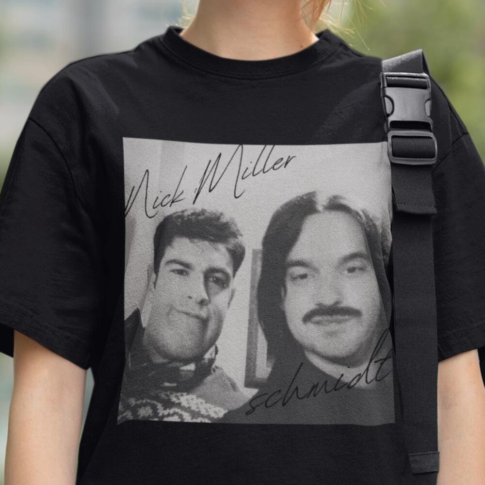 Nick Miller & Schmidt College Selfie New Girl T-Shirt, Gift For New Girls Fans Sweatshirt, Tv Show Merchandise, New Girl Hoodie Onlytee Design Foryou