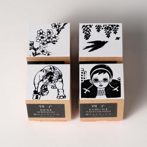 オリジナルデザインスタンプ4個セット