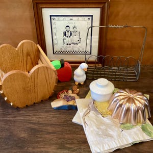 Vintage Cottage Core Decor | Kitchen Decor | Rustic Home Decor | Grandma Decor | Farmhouse