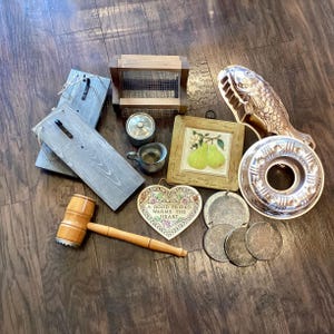 Vintage Cottage Core Decor | Kitchen Decor | Rustic Home Decor | Grandma Decor | Farmhouse