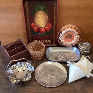 Vintage Cottage Core Decor | Kitchen Decor | Rustic Home Decor | Grandma Decor | Farmhouse