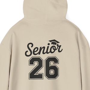 Senior 2026 Hoodie, Unisex Graduation 2026, Senior Gift Graduation Gift, Graduation Party Shirt, Class Of 26 Shirt, Back to School Hoodie