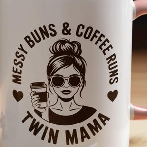 Twin Mama Mug, Funny Twin Mom Gift, Twin baby shower gift, Twin Pregnancy Reveal, Mom of Twins Mug, Mothers Day Present, expecting twins