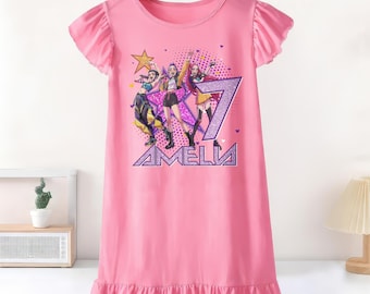 Mira Zoey Rumi Ruffle Dress, Huntrx Costume Skater Dress, Disneyland Vacation Trip 2026 Skirt, Birthday Gift