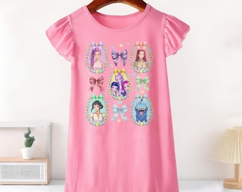 Mira Zoey Rumi Ruffle Dress, Huntrx Costume Skater Dress, Disneyland Vacation Trip 2026 Skirt, Birthday Gift